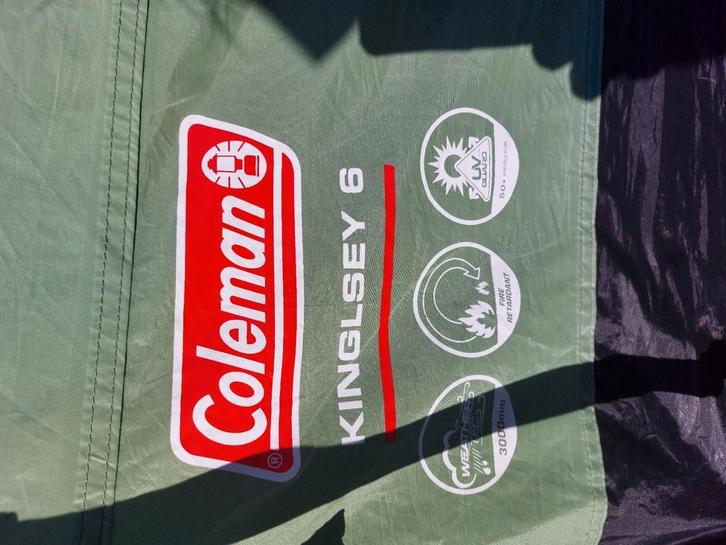 Coleman kinglsey 6, Caravans en Kamperen, Tenten, tot en met 6, Gebruikt, Ophalen