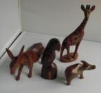 HOUTEN DIEREN * DIVERS * Graag Lezen!! *, Antiek en Kunst, Kunst | Beelden en Houtsnijwerken, Verzenden