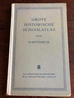Grote Historische Schoolatlas - H. Hettema JR. - 1959, Boeken, Atlassen en Landkaarten, Gelezen, Wereld, Ophalen of Verzenden