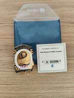 Amerikaanse Politie Insignes + Waarborg Certificaat, Ophalen of Verzenden, Landmacht, Nederland