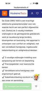 Graskant Snijder - Perfecte Tuinranden!, Ophalen of Verzenden, Gebruikt, Minder dan 10 cm, Elektrisch