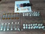 Prachtig glazen schaakspel,damspel en backgammon, Hobby en Vrije tijd, Gezelschapsspellen | Bordspellen, Ophalen of Verzenden