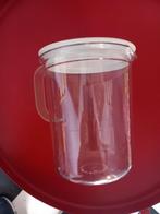 Tupperware sapkan 1,2 liter, Ophalen of Verzenden, Zo goed als nieuw, Wit, Beker of Kan