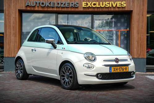 Fiat 500 0.9 TwinAir Turbo Collezione Panoramadak Airco Crui, Auto's, Fiat, Bedrijf, Te koop, ABS, Airbags, Airconditioning, Alarm