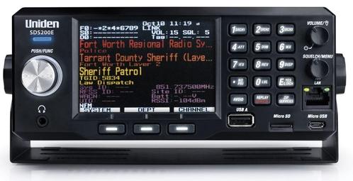 Uniden SDS200E Digitale DMR-NXDN-PROVOICE-dPMR 25-1300 Ghz, Telecommunicatie, Scanners, Nieuw, 500 kanalen of meer, Verzenden