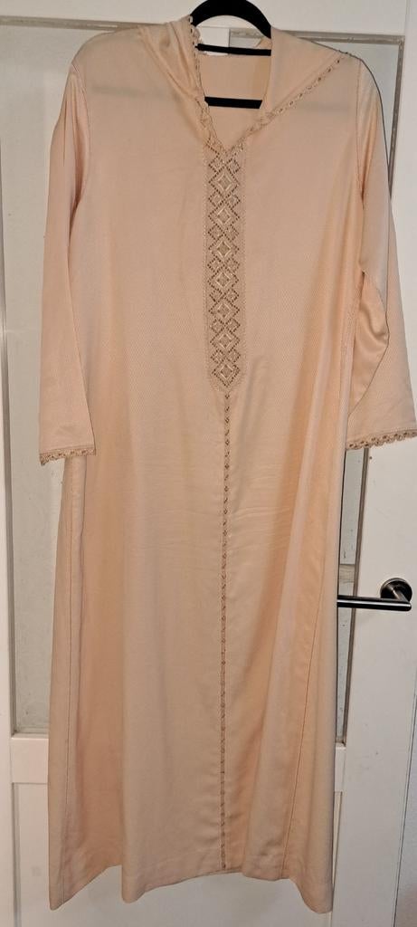 handgemaakte djelaba van Randa, Maat 38/40 (M), Overige typen, Randa, Beige