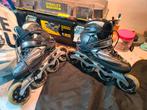 Professionele Skeelers Maat 42, met uitrusting en hoes, Sport en Fitness, Skeelers, Gebruikt, Dames, Inline skates 4 wielen, Ophalen
