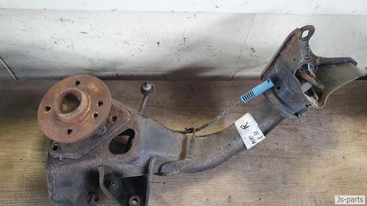 Draagarm met wielnaaf rechts achter Mini Cooper R50, Auto-onderdelen, Ophanging en Onderstel, Mini, Gebruikt, Ophalen of Verzenden
