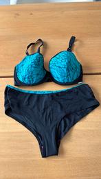 Sapph 75E/xl zgan bikini zwart beugel, Ophalen of Verzenden, Zo goed als nieuw, Zwart, Bikini