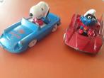 Snoopy en Smurf in auto's made in Italy., Ophalen of Verzenden, Zo goed als nieuw, Snoopy