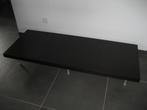 Design tv audio meubel tafel 6 ronde rvs pootjes salontafel, Gebruikt, 150 tot 200 cm, Minder dan 50 cm, Rechthoekig