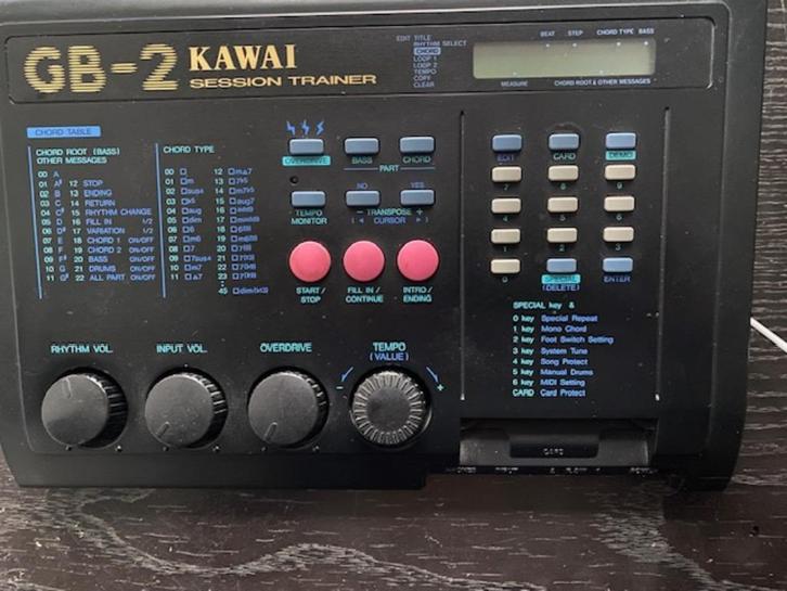Kawai GB 2 Session Trainer/Drumcomputer, Muziek en Instrumenten, Effecten, Zo goed als nieuw, Overige typen, Ophalen
