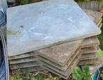 Natuursteen tuin tegels 60x60 antraciet, Tuin en Terras, Tegels en Klinkers, Ophalen, Zo goed als nieuw, Terrastegels, Natuursteen