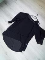 Zwarte set - top en broek, Ophalen, Zwart, Maat 46/48 (XL) of groter, Zo goed als nieuw