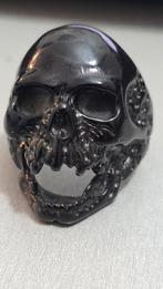 Skull Ring Zwart grote maten nu €10 pst op is op, Sieraden, Tassen en Uiterlijk, Ringen, 20 of groter, Zwart, Nieuw, Ophalen of Verzenden