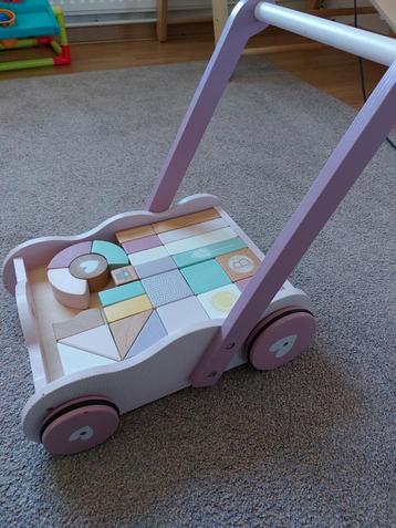 Little Dutch Roze Blokkenkar beschikbaar voor biedingen