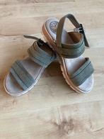 Z.g.a.n. mosgroene, olijfgroene sandalen van Porronet mt 36, Ophalen, Overige kleuren, Sandalen of Muiltjes, Zo goed als nieuw