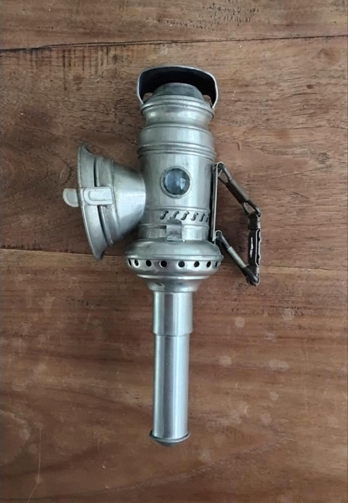 Antieke Fietslantaarn - Meer dan 100 jaar oud!, Antiek en Kunst, Antiek | Lampen, Ophalen of Verzenden