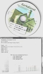 Ds. D. de Wit (GG) - Preekcd: 2 Kronieken 31: 5 - 8 (2 CD), Ophalen of Verzenden, Zo goed als nieuw, Overige genres
