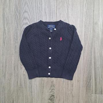 Ralph Lauren Blauw Truitje – Maat 92 beschikbaar voor biedingen