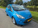 Ford Ka 1.2 Titanium met Airco uit  2010 , Blauw, Auto's, Voorwielaandrijving, Stof, 1242 cc, 4 cilinders