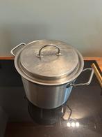 Teknika by Silga RVS Kookpan, Kookpan of Snelkookpan, Inductieplaat, Ophalen of Verzenden, Zo goed als nieuw