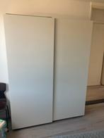 Ikea Witte pax kast met Schuifdeuren, Doe-het-zelf en Verbouw, Ophalen, Zo goed als nieuw, Kunststof