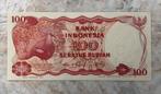 100 rupiah 1984, Indonesië., Postzegels en Munten, Bankbiljetten | Azië, Verzenden, Zuid-Azië, Los biljet
