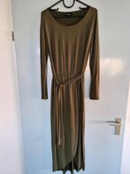 Object lange jurk groen lange mouwen mt. L, Kleding | Dames, Jurken, Ophalen of Verzenden, Zo goed als nieuw, Object, Maat 42/44 (L)