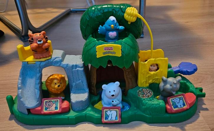 Fisher-Price dierentuin, Kinderen en Baby's, Speelgoed | Fisher-Price, Zo goed als nieuw, Ophalen of Verzenden