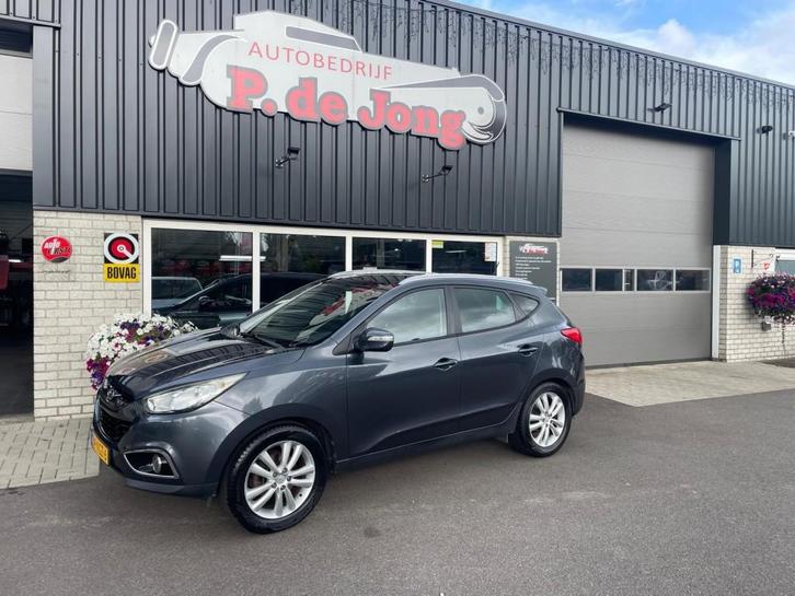 Hyundai IX35 2.0I I-CATCHER Trekhaak - Camera - Navi - Leder, Auto's, Hyundai, Bedrijf, iX35, ABS, Airbags, Bluetooth, Boordcomputer
