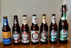 7 hele oude lege flessen EN 1 volle fles LEEUW BIER, Ophalen of Verzenden, Zo goed als nieuw, Flesje(s), Overige merken