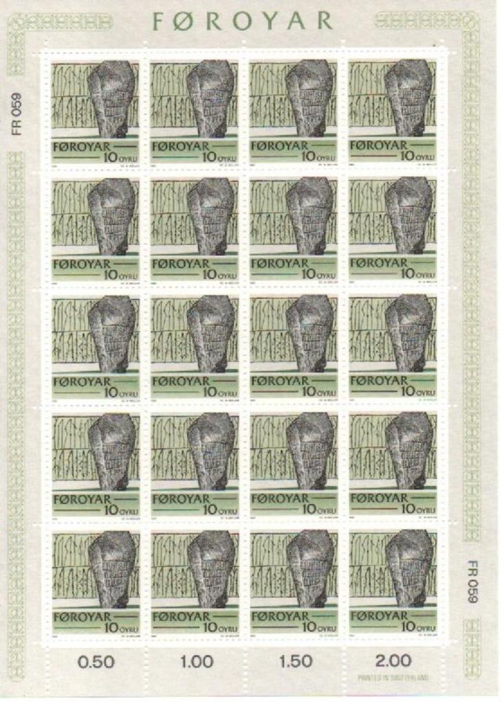 FOROYAR: Diverse poststukken, velletjes etc, Postzegels en Munten, Brieven en Enveloppen | Buitenland, Overige typen, Ophalen of Verzenden