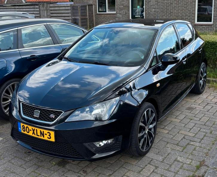 Seat Ibiza 1.2 TSI 77KW 2012 Zwart, Auto's, Seat, Particulier, Ibiza, Benzine, B, Hatchback, Handgeschakeld, Origineel Nederlands
