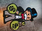 Monopoly Vloerkleed - Tufting Rug 82x64cm, 50 tot 100 cm, Cartoon, Zwart, Nieuw