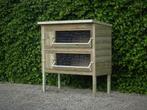 Konijnenhok Weypoort | Duurzame materialen, 110 cm of meer, Nieuw, Ophalen of Verzenden, 90 cm of meer