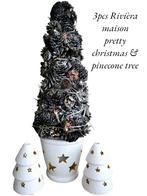 3pcs rivièra maison pretty christmas & Pinecone tree, Ophalen of Verzenden, Nieuw