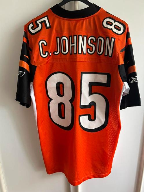 Vintage American football jersey shirt Cincinnati Bengals, Kleding | Heren, Sportkleding, Zo goed als nieuw, Voetbal, Maat 52/54 (L)