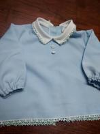 brocante Babyshirt baby bloesje jaren 60 maat 74, Ophalen of Verzenden, Gebruikt, Meisje, Overhemdje of Bloesje