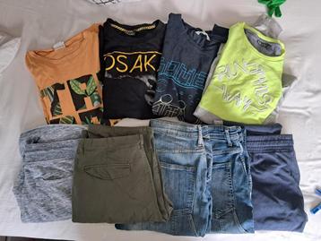 Kledingpakket jongens maat 170 (9 stuks) beschikbaar voor biedingen