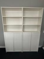 2 stuks witte IKEA Billy boekenkasten met deuren en planken, Ophalen, Overige materialen, 200 cm of meer, 150 tot 200 cm