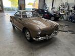 Vw Karmann Ghia Coupé 1965, 4 cilinders, Bruin, Overige bekleding, Handgeschakeld