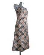 Burberry London nova check jurk wol, origineel UK12-medium, Kleding | Dames, Jurken, Maat 38/40 (M), Overige kleuren, Ophalen of Verzenden