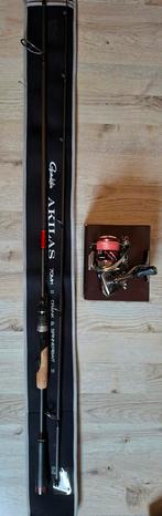 Gamakatsu Akilas + Shimano Stradic Ci4+ 2500, Ophalen, Zo goed als nieuw, Complete set
