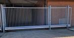 4 Heras schuifhekken
Hoogte 250cm Lengte470, 530, 530, 776cm, Ophalen, Met poort, Gebruikt, Spijlenhekwerk