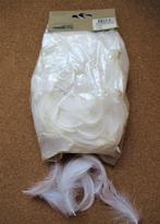 VEREN, kalkoen / turkey, halfrond, dons, wit, p/10 gram, Verzenden, Nieuw, Materiaal