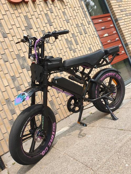 Unieke v20 pro "purple blackpanter" customized, Fietsen en Brommers, Elektrische fietsen, Zo goed als nieuw, Overige merken, 59 cm of meer