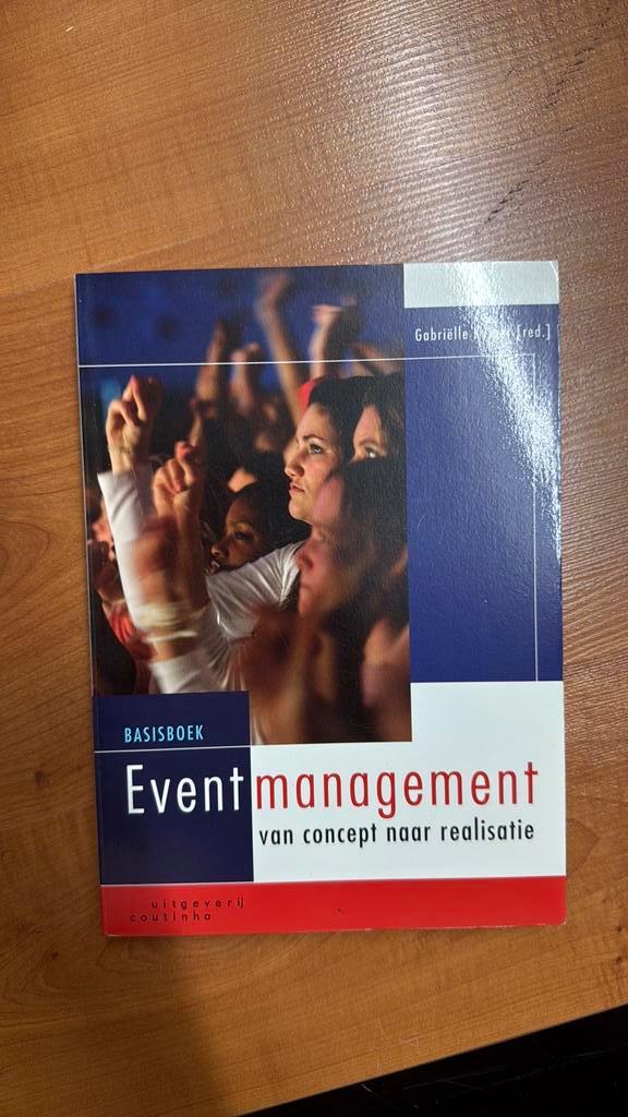 Basisboek eventmanagement, Boeken, Economie, Management en Marketing, Zo goed als nieuw, Management, Ophalen of Verzenden