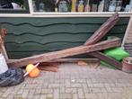 Eiken balk 250cm, Doe-het-zelf en Verbouw, Hout en Planken, Ophalen, Eiken, 50 mm of meer, Balk