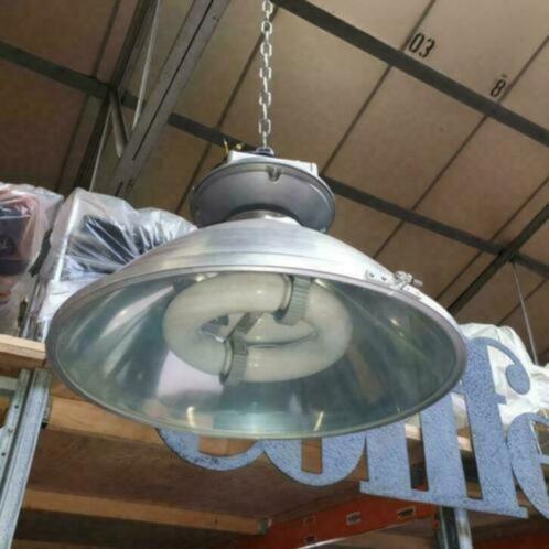 NIEUW !! RETRO LAMP HANG  RONDE LAMP MET GLAS 250 WATT, Huis en Inrichting, Lampen | Hanglampen, Nieuw, Minder dan 50 cm, Glas